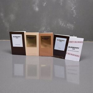 Burberry Fragrance Sample Set 5pc Hero Her Intense Goddess Spray